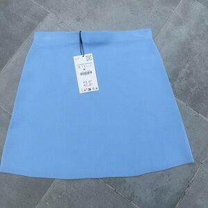 Elegant Blue Women's Skirt